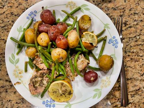 Lemon chicken